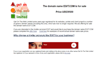 Tablet Screenshot of egit.com