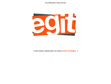 Tablet Screenshot of egit.pl